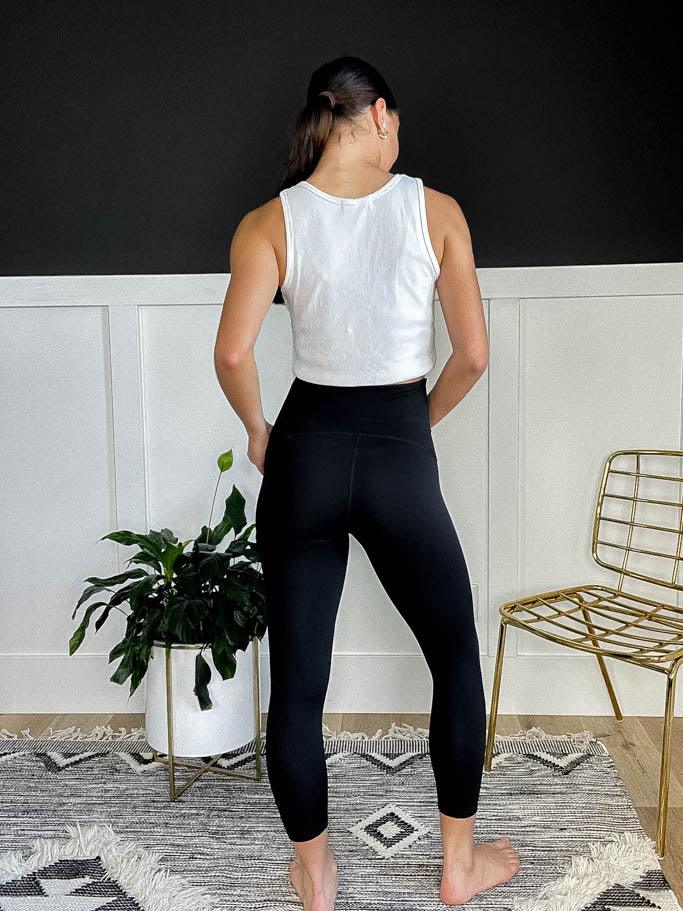SPANX - Booty Boost Active 7/8 Leggings- Very Black