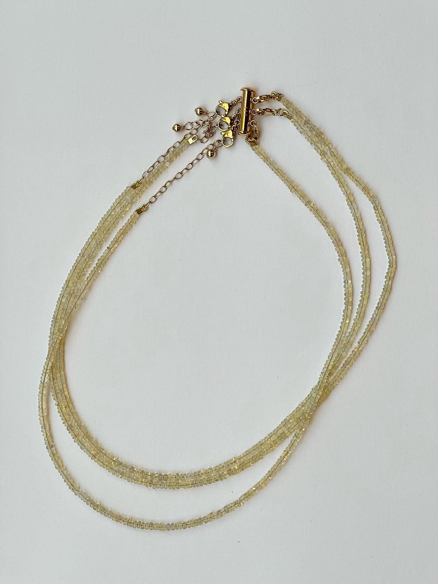 Necklace Layering Clasp - Gold - Flutter