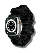 Zipper Pocket Watch Band - Satin Black - Flutter